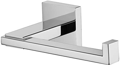 KOKOSIRI Portarrollos de Papel higiénico Cromado para Cocina, baño, baño, baño, Soporte para Rollos de Papel higiénico, de Acero Inoxidable, montado en la Pared B2006CH