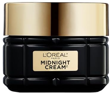 L'Oréal Paris Age Perfect Cell Renew Midnight Cream, Antioxidant Recovery Complex, Firm and Radiant Skin, Reduces Wrinkles, Neohesperidin and Vitamin E, 50ml