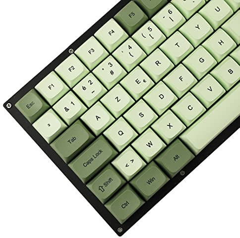 YMDK Matcha Dye Sub ZDA PBT Keycap XDA V2 German French Espagne Touches ISO pour clavier MX 104 87 61 96 KBD75 80 GK64 68 Keychron