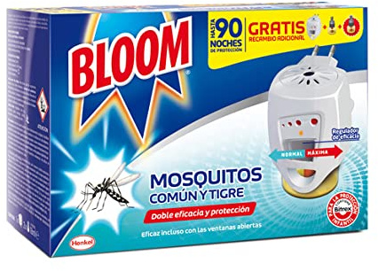 INSECTICIDA ELECTRICO MOSQUITOS COMÚN Y TIGRE BLOOM