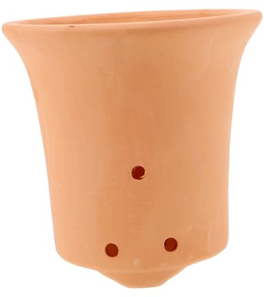 YARNOW Macetero De Terracota para Suculentas Maceta Pequeña con Diseño Hueco Apta para Cactus y Decoración De Escritorio Interiores