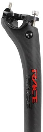 YYLUOYANG SattelstüTze Straße Mountainbike Matt 3K Volle Carbon Fibre Sattelstütze Carbon Fahrrad Sattelstütze Carbon Sattelstütze MTB 25mm Offset Fahrrad Sattelstange(25.4x350mm)