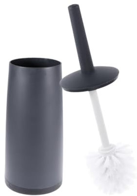 CIYODO Ensemble de Brosses de Toilette en Plastique Brosse Compacte et Support pour Salle de Bain Hotel et Bureau