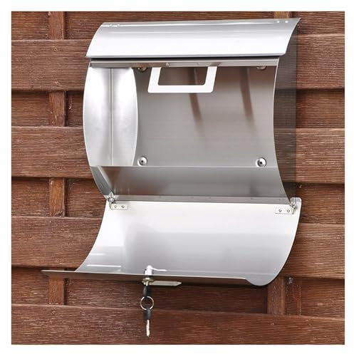 Cassetta postale moderna per consegna, cassetta postale per posta elettronica, cassetta postale per giornali, cassetta postale da parete per esterni, cassetta postale in acciaio inossidabile