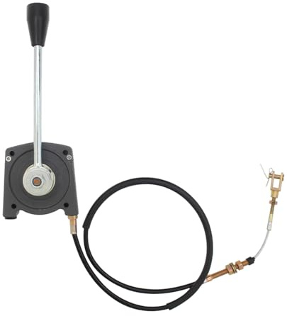 Leva per cambio di Comando Motore per barche rasaerba decespugliatore cavo acceleratore motozappa leva frizione idraulica moto Cavo Acceleratore Manuale (8m cavo lunghezza)