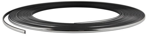 AUTO-STYLE AutoStyle Chromliste - Breite 4mm / Länge 8 Meter | Universel - selbstklebend