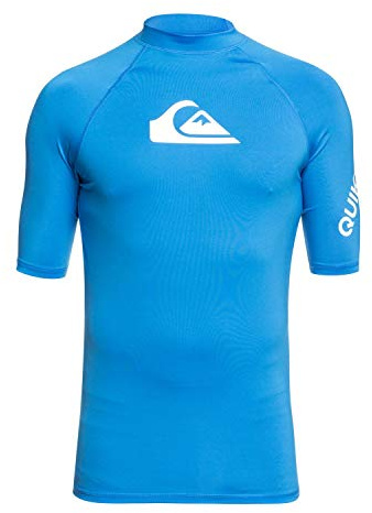 Quiksilver Herren All Time Rashguard LSF 50 Sonnenschutz Surf Rash-Guard-Shirt, Blithe, X-Large