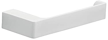 Gedy Porte-Papier Toilette G-Kuala Lumpur Blanc Verre Laiton