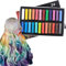 TIMEMEET Gesso colorazione dei capelli 24 colori lavabile, temporaneo per bambini, cosplay, feste, regali