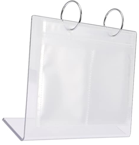 FOMIYES Nail Art Autocollants Livre De Stockage Nail Art Stickers Collection Album Nail Sticker Display Montrant Livre Vide Support De Stockage Pour Le Bricolage Nail Art Magasin