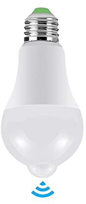RAWARS HHF Home Lighting 5pcs AC220V 12W 15W 18W 20W PIR Motion Sensor Night light E27 Motion Detector LED Bulb lamp For Stair Pathway Corridor Emergency light (Color : Warm White, Size : 15W)