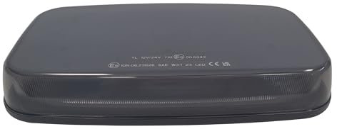Matel Service Rundumleuchte Warnleuchte Warnbalken LED 270x160x49mm R65 3 Modi