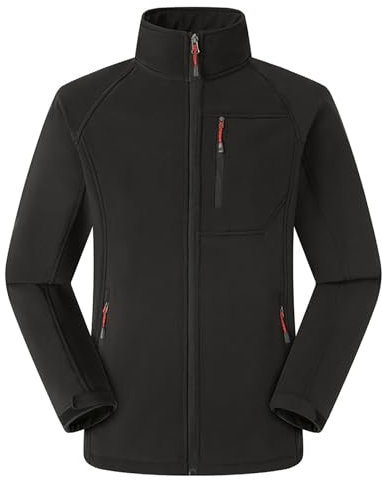 SRZYMJ Herren Thermisch Winter Parka Dickes Flauschfutter Wintermantel Parka Übergangsjacke Freizeitjacke Outdoorjacke Funktionsjacke 3 In 1 Softshelljacke Sweatjacke Steppjacke Fleecejacke