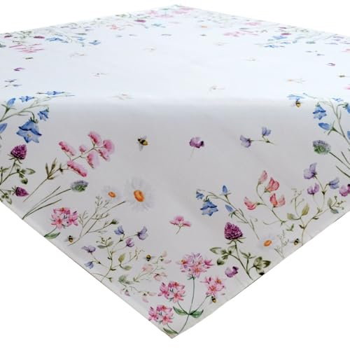 texpot Tischdecke 85 x 85 cm mit Druck Osterhasen Ostern Frühling