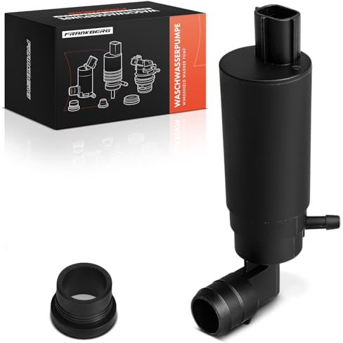 Frankberg Scheibenwaschpumpe Waschwasserpumpe Scheibenreinigung Vorne 2-Polig Kompatibel mit Coroll.a Verso R1 ZER ZZE12 CR-V II RD Avensi.s T25 Yaris P1 Replace# 8533005030 | 2-Polig; Kompatibel mit C.o.r.o.l.l.a Compact E11, A.v.e.n.s.i.s T22, C.o.r.o.l.l.a Verso R1 ZER ZZE12