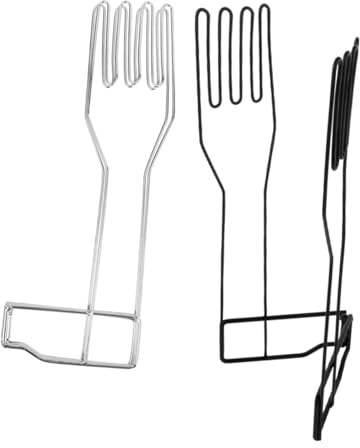 Sosoport 2pcs Kitchen Dish Glove Dryer Holder Rack for Glove Drying by Kitchen Sink Multifunctional Rack Drainage