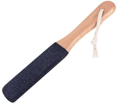 WOONEKY 2piezas Uso Este Kit Madera Incluye Un Removedor De Callos Para Pies De Doble Cara De Pies De Mango De Madera Eliminar Durezas Eficazmente