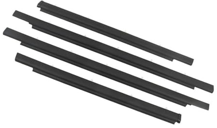 Guarnizione Porta Auto Striscia Sigillata Finestrini Laterali In Vetro Auto 4 Pezzi Per Toyota Per Sequoia 2001-2007 Guarnizione portiera auto