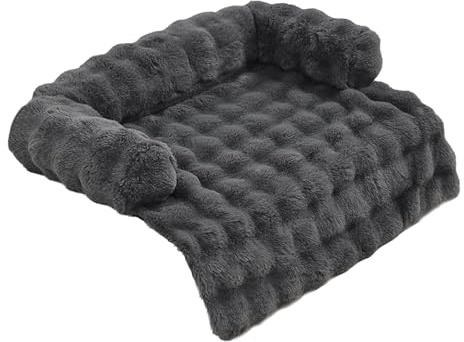 Genérico Cama para Perro de Sofá,Cama Relajante para Perros | Funda Extraíble Lavable para Interiores Dormitorio Sala De Estar Descanso Noche Diario Juego