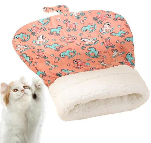 Sacco nanna caldo gatti Morbido da interno medio grande da e riposare | Gatto domestico Tappetino caldo per , svago per freddo autunno, , auto, davanzale