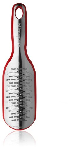 Grattugia serie Elite nastro grattugia, in acciaio INOX, rosso, 28.44 x 8.12 x 3.3 cm