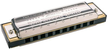 Hohner M590066X Big River Harp F Harmonica.