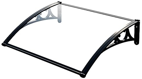 toldo de Ventana Toldo de Patio Toldos de Techo Toldo de Porche de Puerta Toldo Transparente Protección UV y Nieve Toldo de Ventana Externa con Soporte Lateral toldos para terrazas