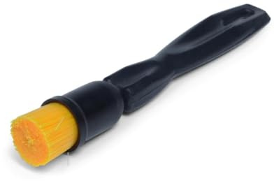 SnowTree - Herb Grinder Cleaning Brush - Won't Damage or Scratch Your Herb Grinder - Gently Cleans and Scrapes Dried Herb and Residue - Comfortable Ergonomic Handle & Stiff Nylon Bristles