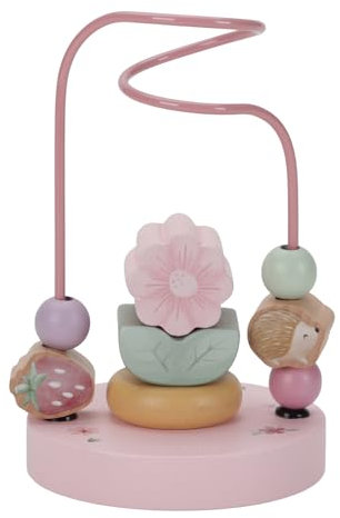 Little Dutch 7333 FSC Holz Aktivitätsspirale Motorikschleife klein - Fairy Garden