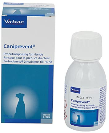 Virbac Caniprevent | 100 ml | Präputialspülung für Rüden | Zur Reinigung der Vorhaut