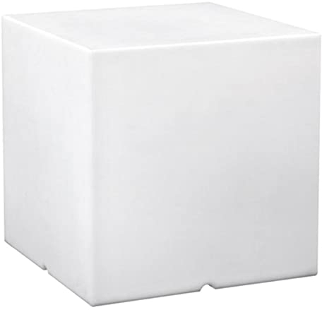 Cube lumineux tabouret filaire pour extérieur LED blanc CARRY 40cm culot E27