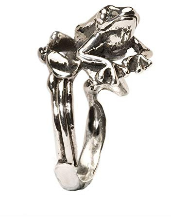 Trollbeads Damring Tree Frog 925 silver storlek. 59 (18.8) – TAGRI-00149
