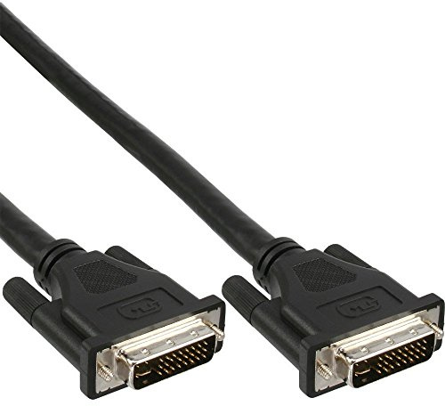 InLine Câble DVI-I - Numérique/analogique - 24+5 fiches - Dual Link - Sans ferrittes - 3 m