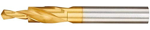 Format 7611070080 - Stufenbohrer kurz DL HSS TIN M 8. 180 Grad Gñhring