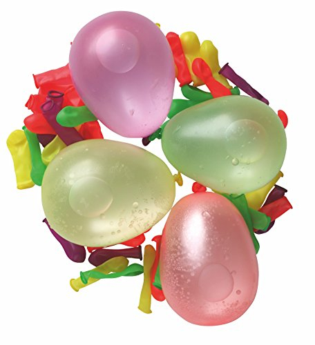 100 Wasserballons neon bunt sortiert