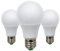 ZHENMING Lot de 3 ampoules LED 5 W E27 à vis Edison 50 W équivalent à A60 ES - Base E26 E27 basse tension 12 V - Idéal pour éclairage solaire hors réseau marin bateau camping-car - Blanc chaud 2700 K