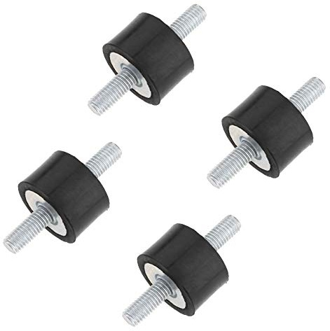4 Stücke M8 30x20mm Anti Vibration Gummi Halterung Auto Bobbin Isolator Dämpfer Doppelkopf Gummi Stoßdämpfer Mount Bobbin Kit für Kompressor