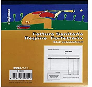 Edipro - E5281C - Block sanitära faktura schablonsystem 50x2 autoric. f.to 22x15