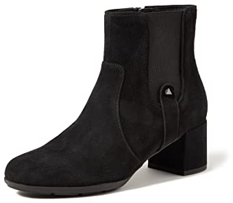 Geox D New Annya Mid A, Stivaletti Donna, Nero (Black C9999), 40 EU