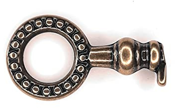 cyclingcolors Testa chiave falsa serratura Louis XVI antichi mobili armadio cassetti povera ottonata