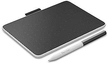 Wacom One S Stifttablett inkl. batterielosem EMR-Stift, Bluetooth-Verbindung, für Windows, Mac, Chromebook und Android – ideal für kreative Einsteiger, digitales Zeichnen und alltägliche Büroarbeiten.