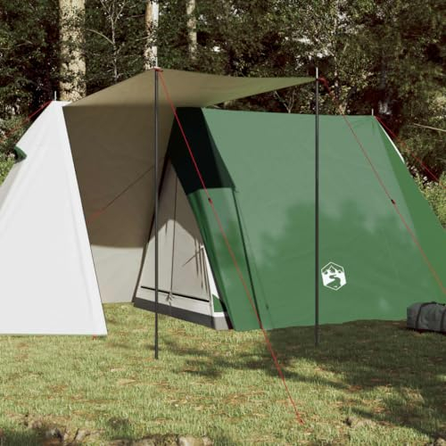 Annlera Campingzelt Grün 3 Personen Familienzelt Wasserfest Zelt mit Schlafkabine Strandzelt mit Vorzelt Blackout Tent 465x220x170 cm