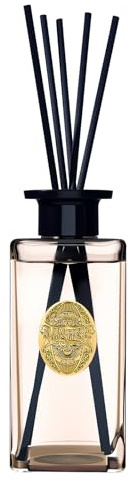 M&SENSE 180ml Raumduft Kaschmirwolke|Reed Diffuser mit 7 Duftstäbchen|Lufterfrischer für Badezimmer,Wohnung,Heimdekoration|Raumduft Stäbchen