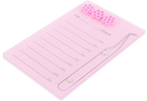 Paleta de Pestañas Acrílica Reutilizable Soporte Magnético para Extensiones, Herramienta Portátil para Injertar Pestañas en Salón de Belleza Color Aleatorio Varios estilos