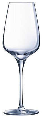 Chef & Sommelier CM716 Arc Grand Sublym Wine Glass, 11.75 oz. (Pack of 24) | Features a refined stem and bowl shape for upscale commercial catering, banquets, and busy fine-dining restaurants.