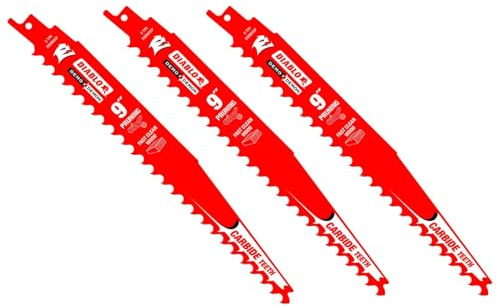 Freud DS0903CP3 Diablo 9 Carbide Pruning Reciprocating Blade (3 Pack)