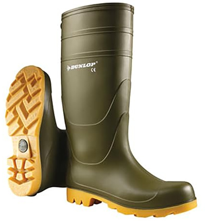 Dunlop herr PVC-gummistövel/stövlar (46 euro) (svart)