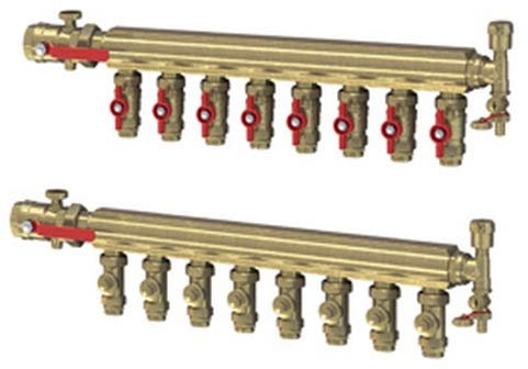 R553KY088 R553K Colector de aire acondicionado premontado 1 1/2 x 1 / 8 GIACOMINI
