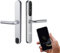 Simpled Double-Side Weatherproof Smart Lock Touch, 7-in-1, Fingerprint Keyless Security Entry Door Lock, Bluetooth Electronic Deadbolt, Smartphone Access- Designed for The UK Weather, Silver