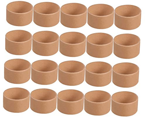 VILLFUL 20St weißer Papierkern Toilette Spielset für Kinder kinderspielzeug Kartonröhren